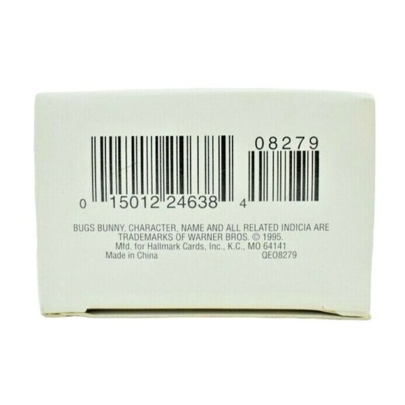 Hallmark Keepsake Ornament Bugs Bunny Looney Tunes 1995 Easter Collection - Picture 10 of 10